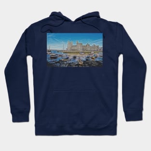 CAERNARFON CASTLE & HARBOUR Hoodie